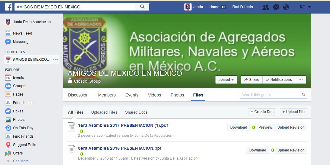 Files Facebook